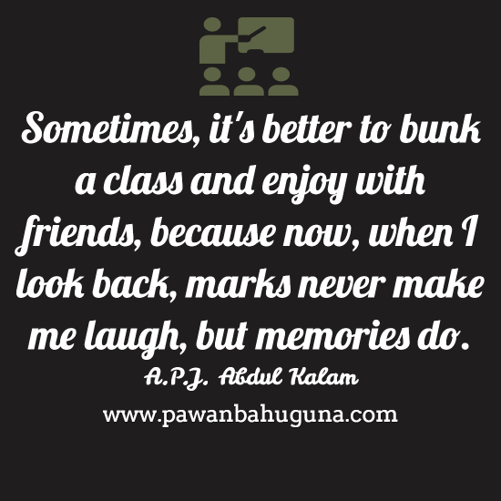 Abdul Kalam Quotes - Bunk Class