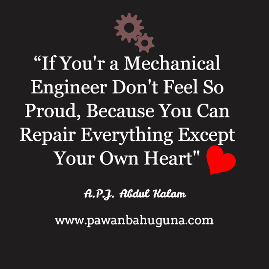 Abdul Kalam Quotes -Mechanical Heart