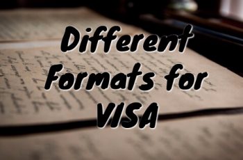 Different Letter Formats for Canada Tourist Visa (TRV)